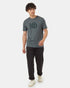 Tentree Men's Woodgrain Ten T-Shirt - Urban Green Heather Dark Tonal Green