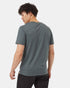 Tentree Men's Woodgrain Ten T-Shirt - Urban Green Heather Dark Tonal Green