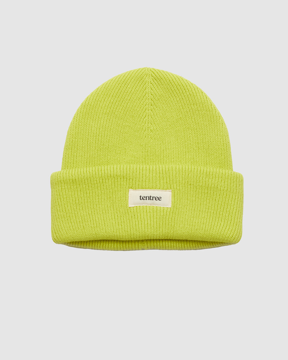 Tentree Alden Beanie - Chartreuse
