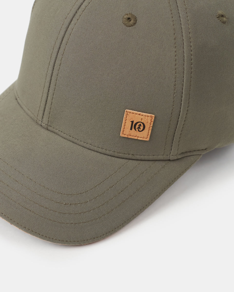 Tentree Cork Icon InMotion Thicket Hat - Deep Olive