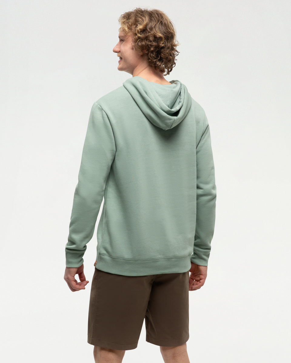 Tentree Men's Juniper Hoodie - Oasis Heather White