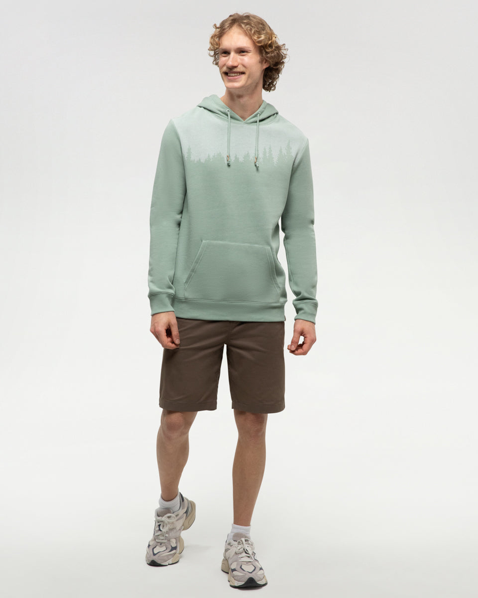 Tentree Men's Juniper Hoodie - Oasis Heather White