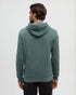 Tentree Men's Juniper Hoodie - Pine Green Heather White