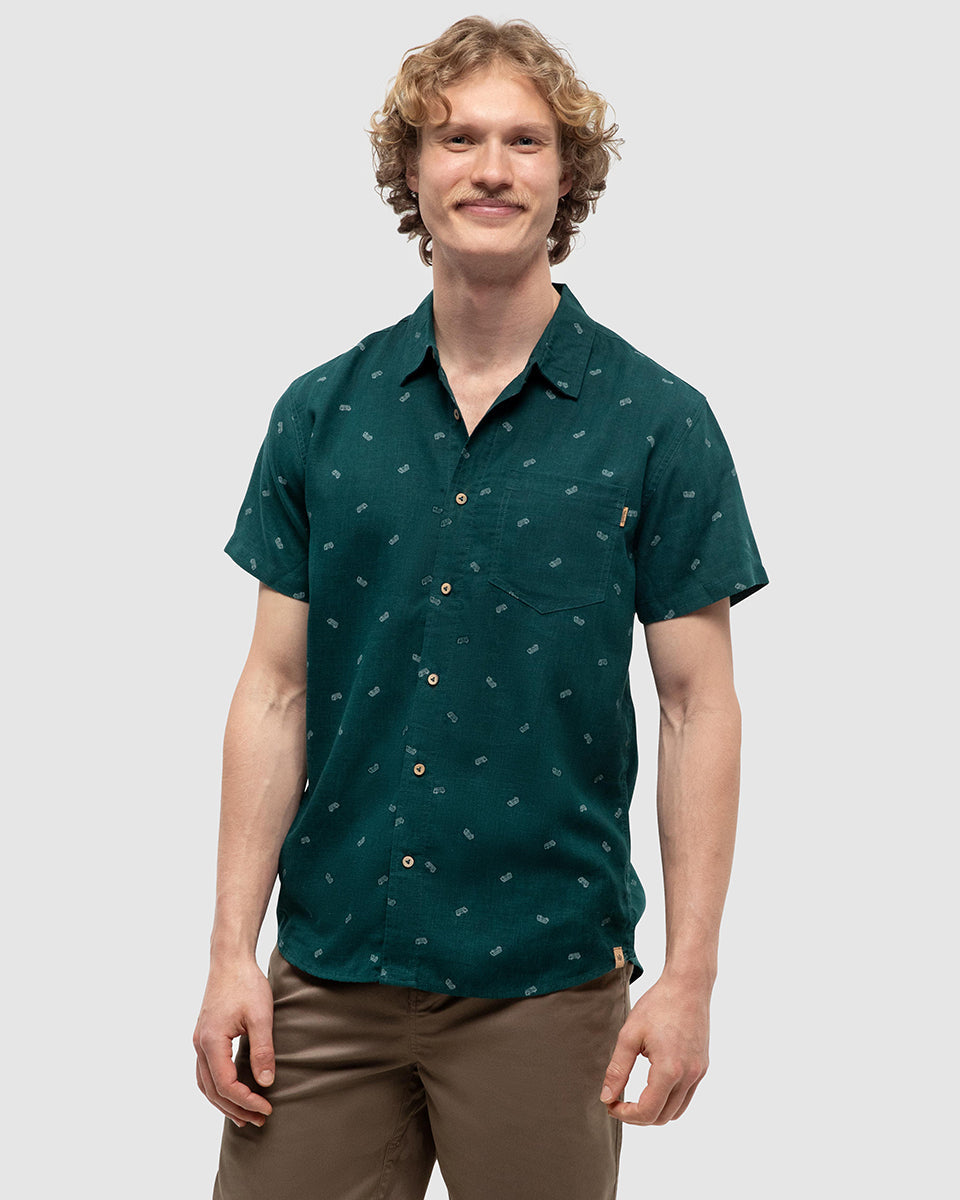 Tentree Men's Mancos Shirt - Jasper Camper Pale Oak