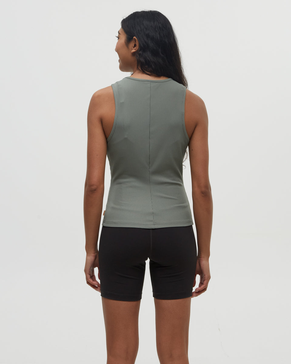 Tentree Women's Haines Tank - Agave Green