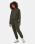 Tentree Women's Quilted Pant - Dark Kombu Green
