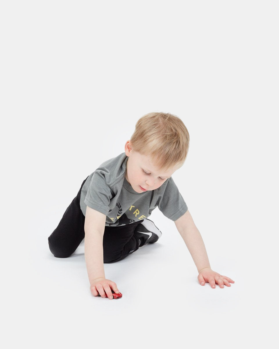 Tentree Kids Madagascar Lemur T-Shirt - Agave Green Heather
