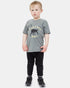 Tentree Kids Madagascar Lemur T-Shirt - Agave Green Heather