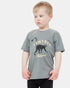 Tentree Kids Madagascar Lemur T-Shirt - Agave Green Heather