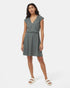 Tentree Women's TreeBlend Wrap Front Dress - Light Urban Green
