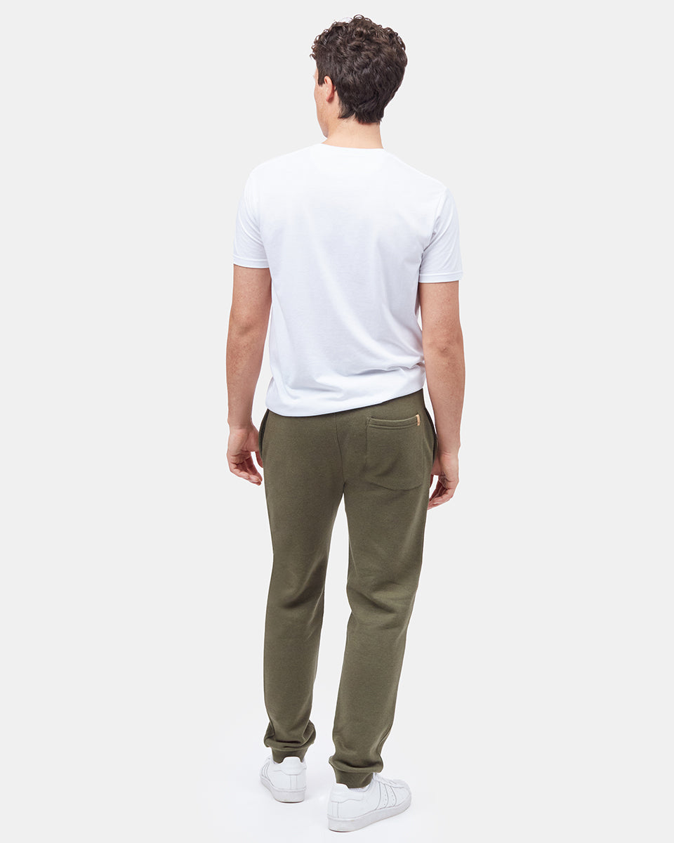 Tentree TreeFleece Atlas Sweatpant - Olive Night Green