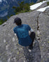 Tentree Men's Summit Sight T-Shirt - Pacific Teal Alpine Blue