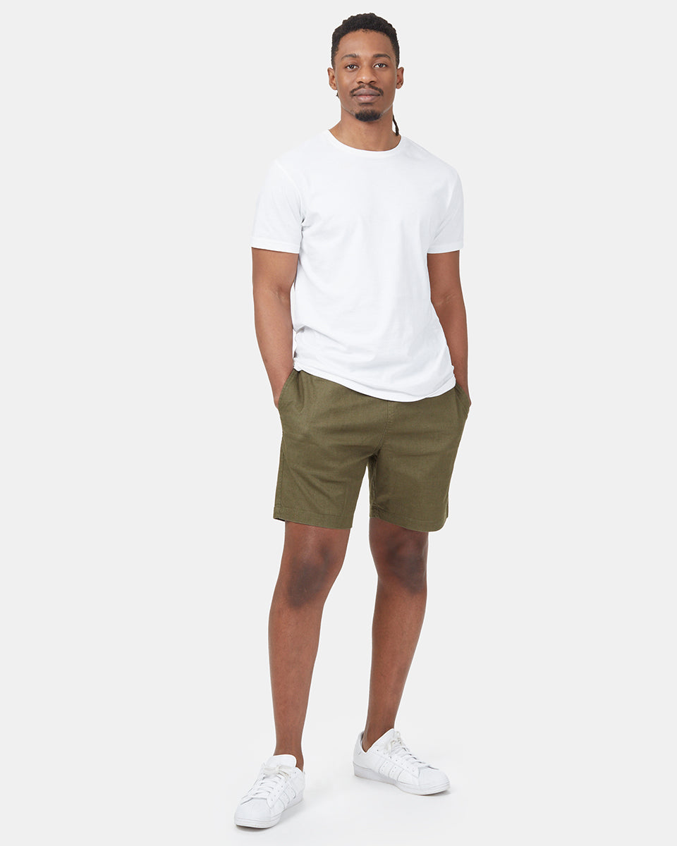 Tentree Reynolds Short - Olive Night Green