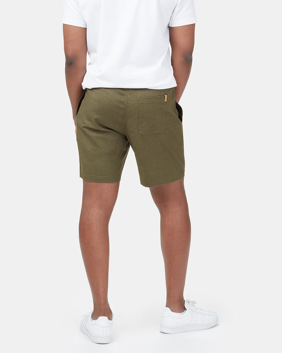 Tentree Reynolds Short - Olive Night Green