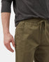 Tentree Twill Classic Jogger - Olive Night Green
