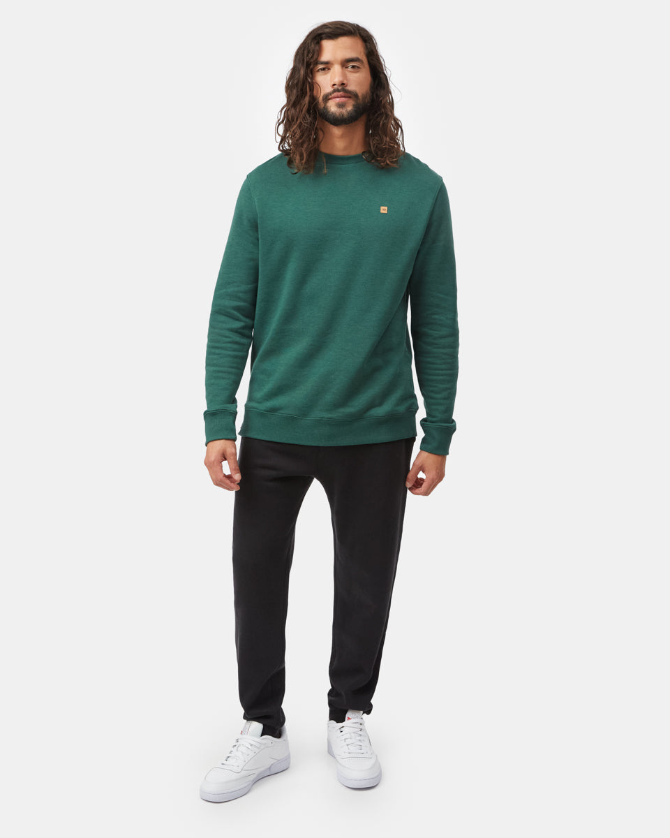 Tentree Men's Reynard Crew - Hunter Green