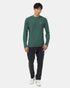 Tentree Men's Sasquatch Longsleeve - Hunter Green Heather