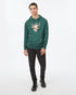 Tentree Men's Cabin Crest Hoodie - Hunter Green