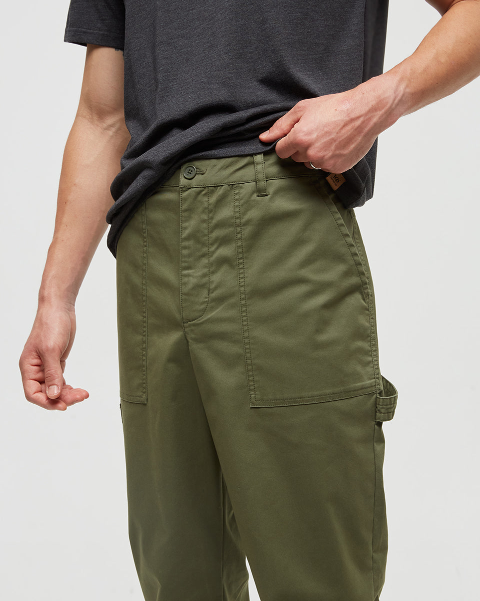 Tentree Men's Ridgway Pant - Deep Olive