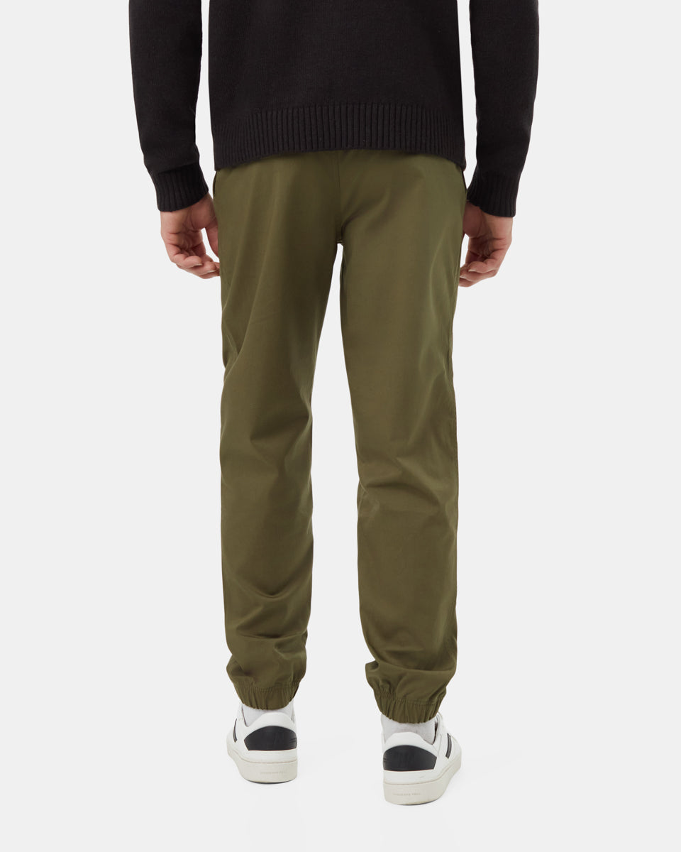 Tentree Men's TechBlend Classic Jogger - Olive Night Green