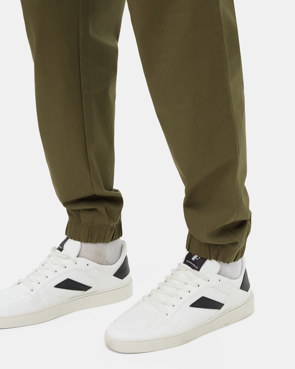 Tentree Men's TechBlend Classic Jogger - Olive Night Green