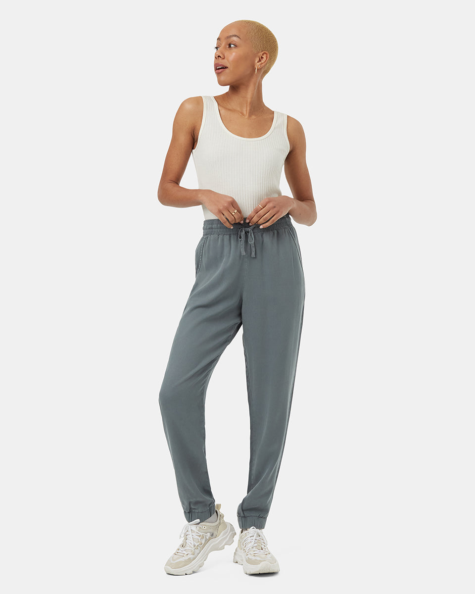 Tentree Women's Brookside Jogger - Light Urban Green