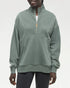 Tentree Women's Finlayson 1/4 Zip - Agave Green