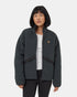 Tentree Women's EcoLoft Reversible Short Jacket - Forest River Green Meteorite Black