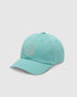 Tentree Daisy Embroidery Peak Hat - Turquoise Sky White Oak