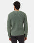 Tentree Men's Highline Garment Dyed Pocket Crew - Dark Kombu Green