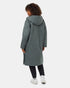Tentree Women's Cloud Shell Quilted Hooded Jacket - Urban Green