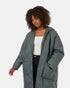 Tentree Women's Cloud Shell Quilted Hooded Jacket - Urban Green