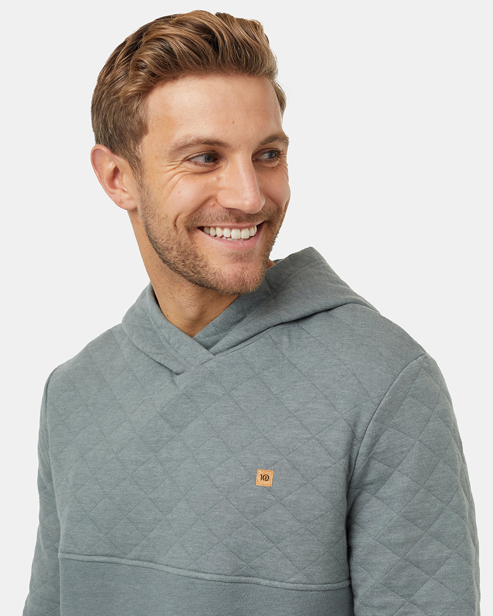 Tentree Men's Quadra Hoodie - Mineral Heather