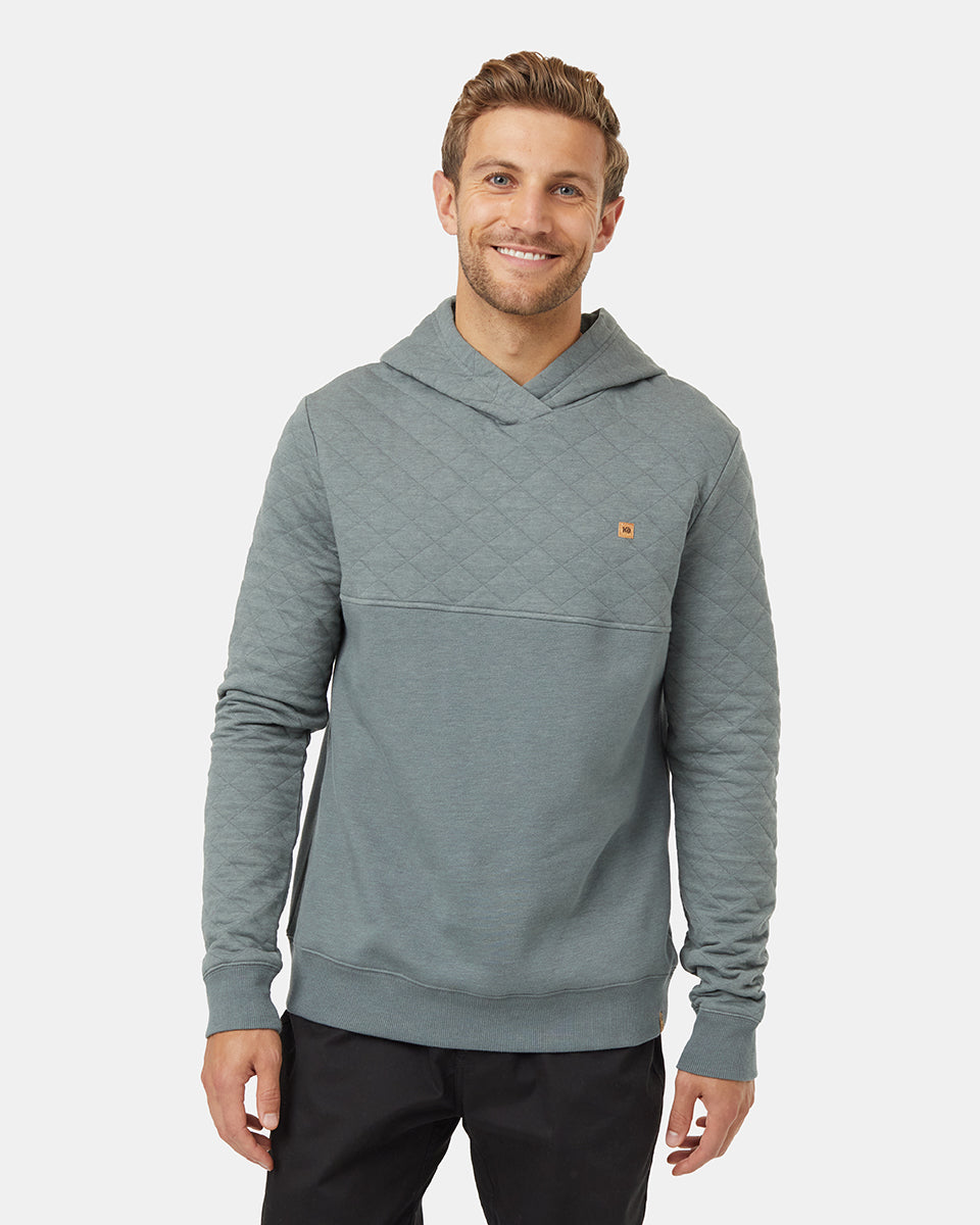 Tentree Men's Quadra Hoodie - Mineral Heather