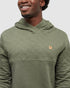 Tentree Men's Quadra Hoodie - Deep Olive Heather