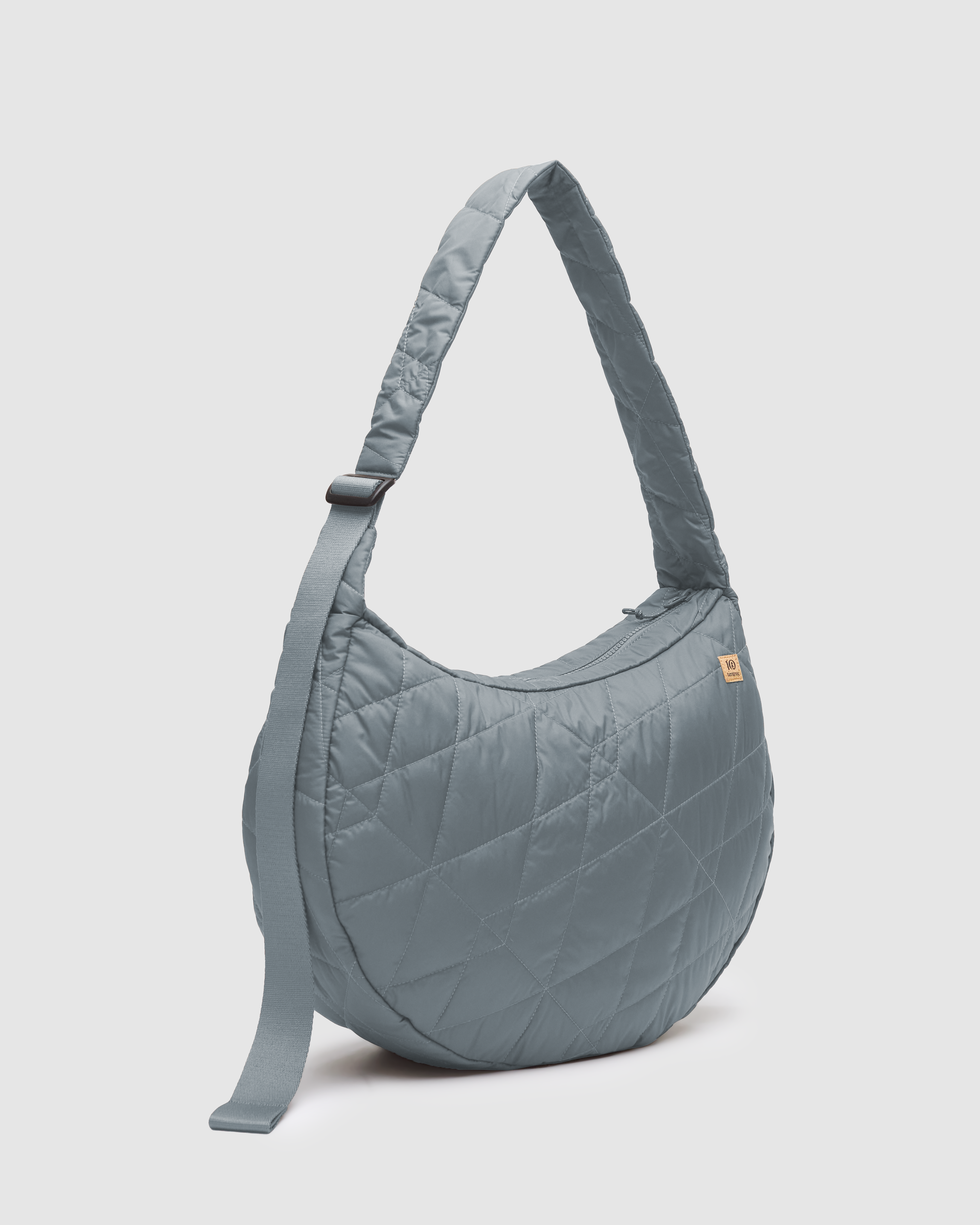 Tentree Creston Quilted Bag - Mineral