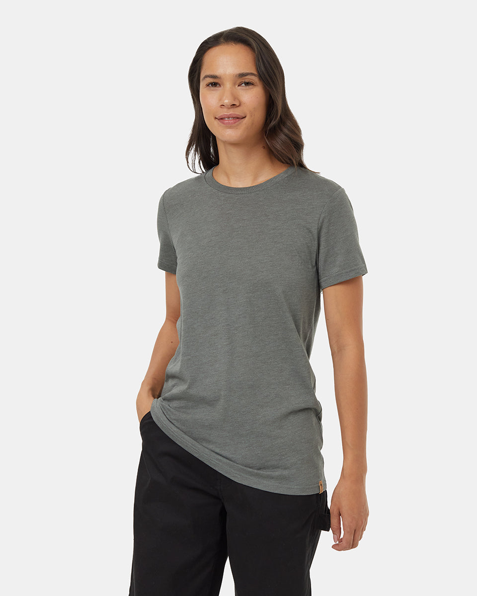 Tentree Women's TreeBlend Winslow T-Shirt - Mineral Heather