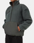 Tentree Women's Ecoloft Contrast Half Zip - Urban Green Urban Green