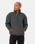 Tentree Women's Ecoloft Contrast Half Zip - Urban Green Urban Green