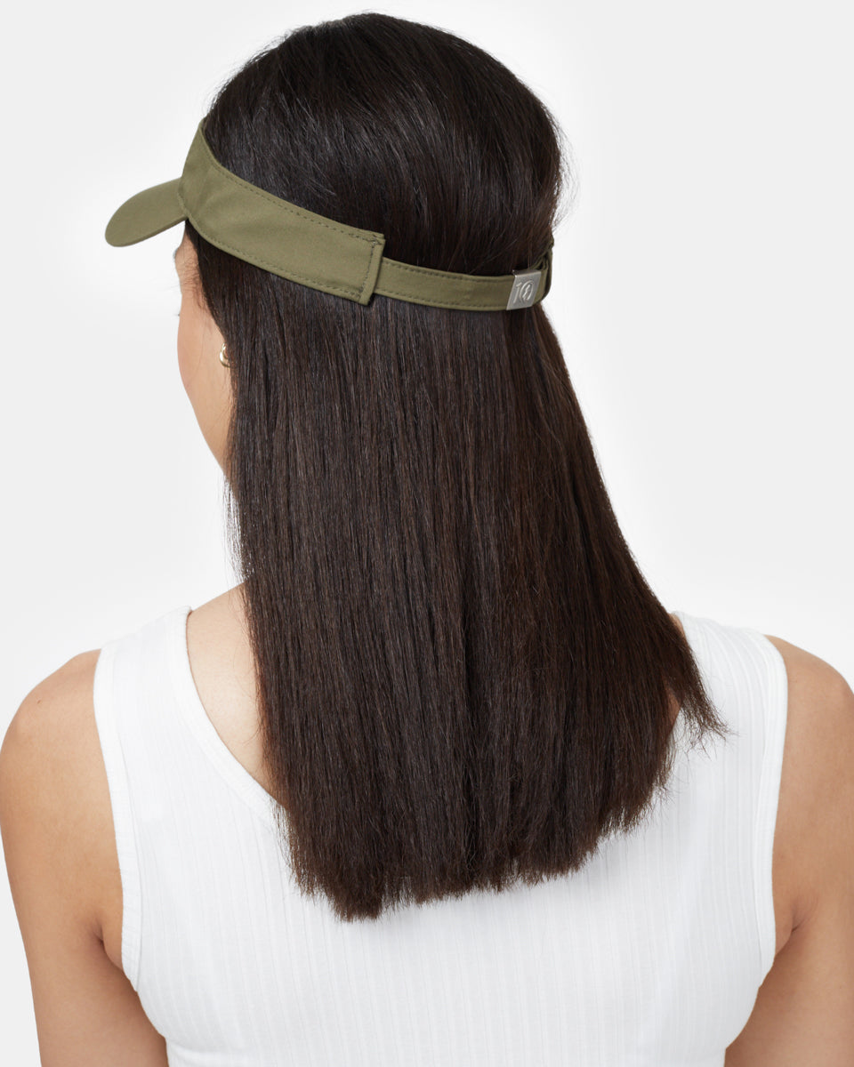 Tentree Destination Visor - Olive Night Green