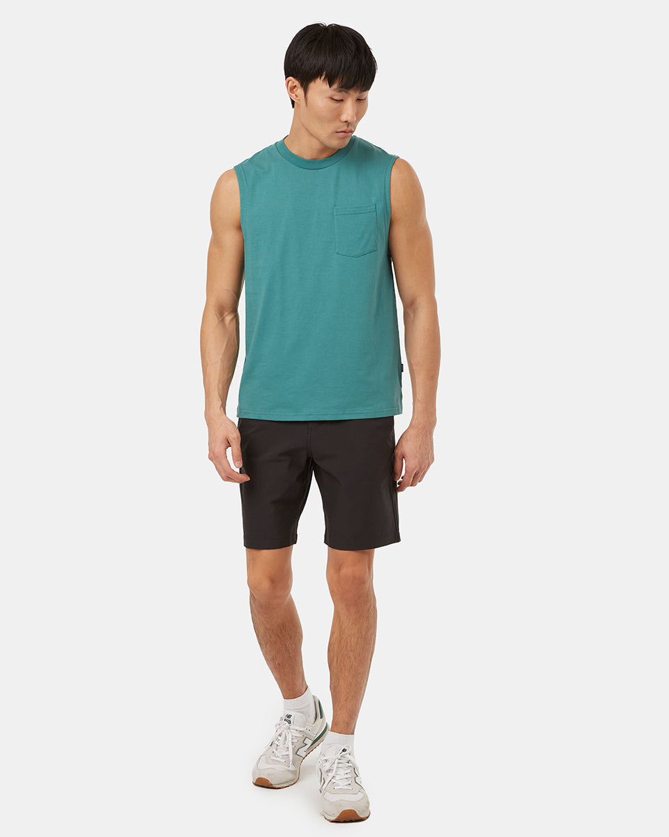 Tentree Men's SeaBlend Tank - North Sea