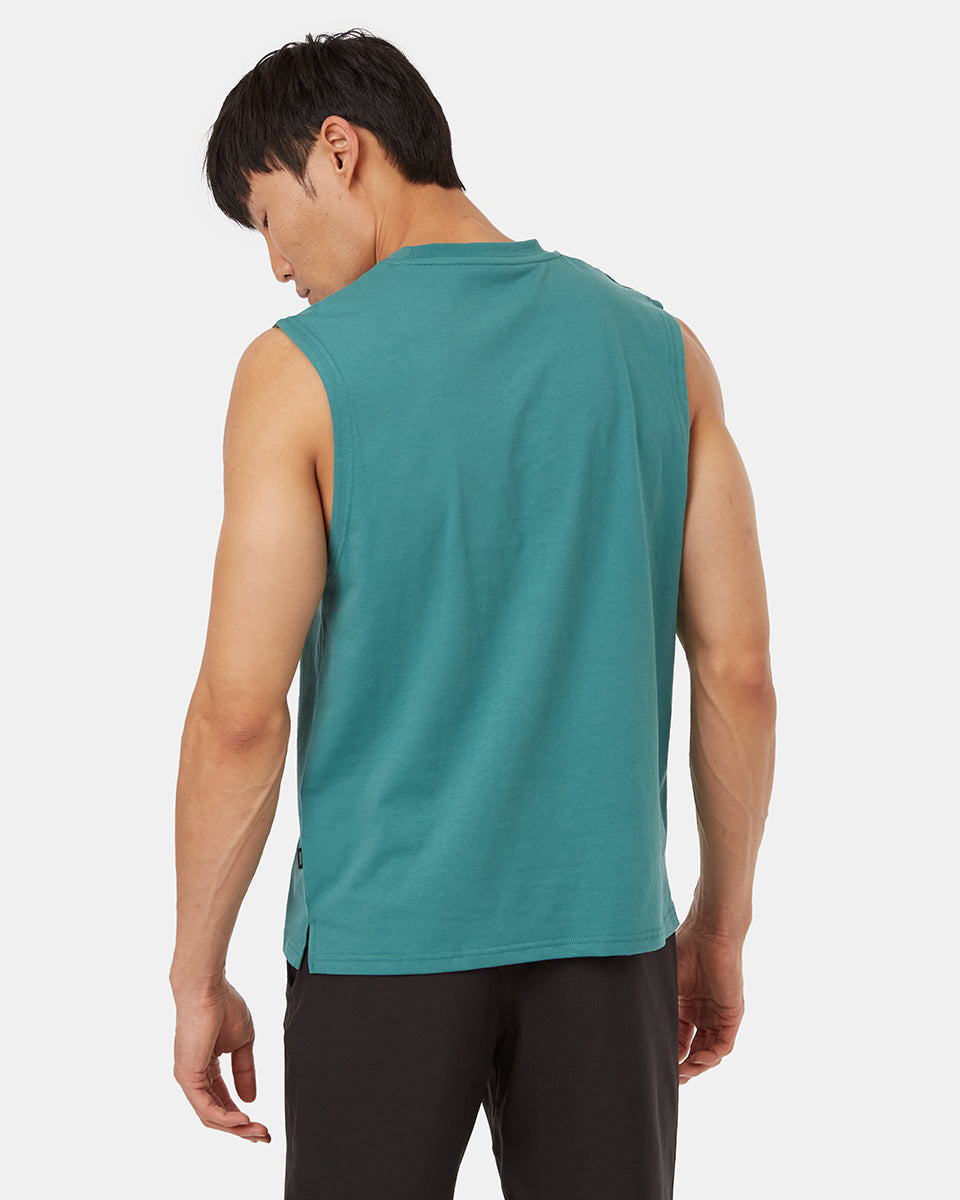 Tentree Men's SeaBlend Tank - North Sea