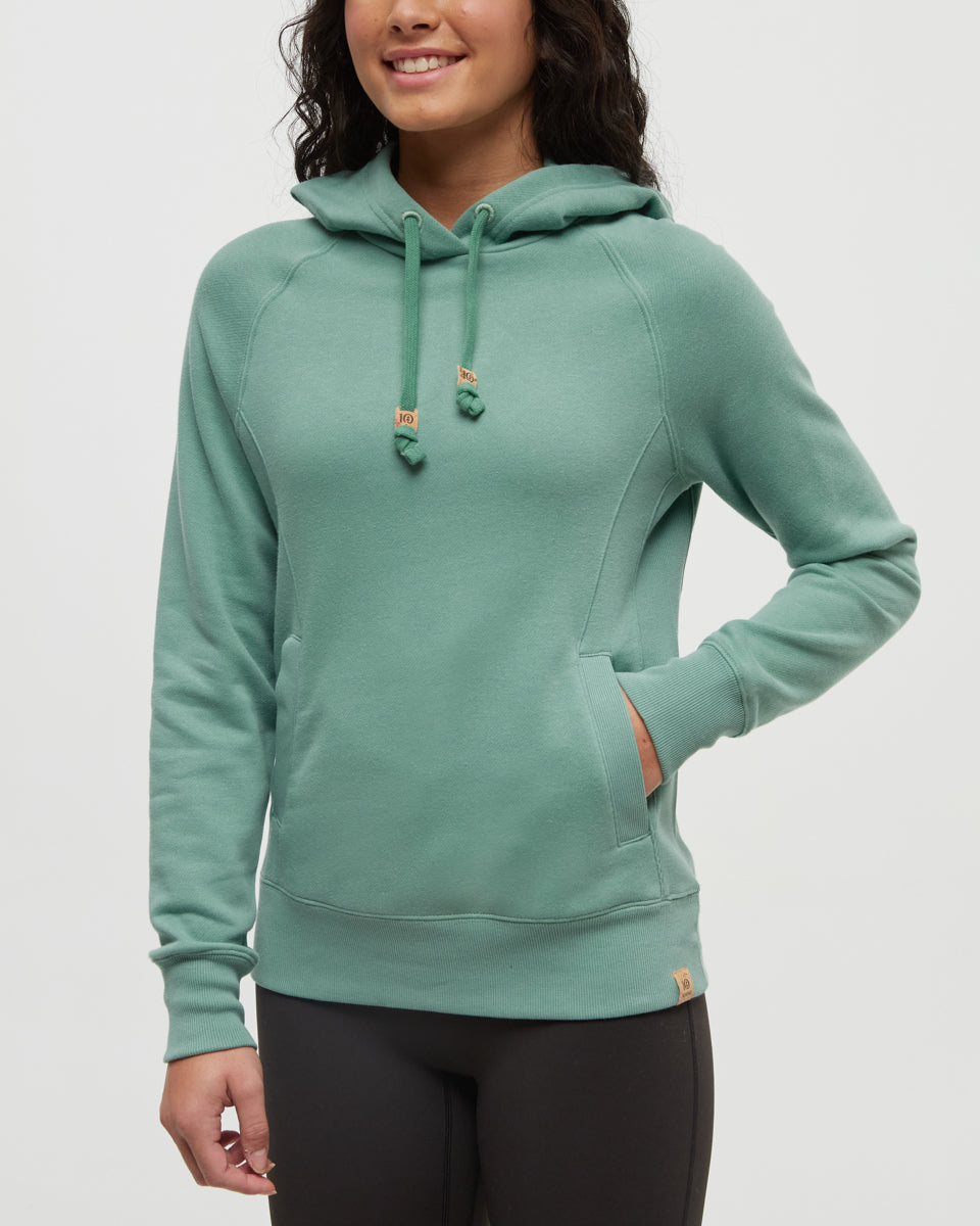 Tentree Women's Elm Hoodie - Jade