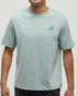 Tentree Men's Seaforestation Relaxed T-Shirt - Oasis Sea Blue