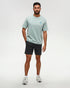 Tentree Men's Seaforestation Relaxed T-Shirt - Oasis Sea Blue