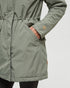 Tentree Women's Nimbus Insulated Rain Jacket - Agave Green