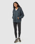 Tentree Women's TreeFleece Relaxed Zip Hoodie - Forest River Green