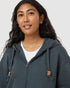Tentree Women's TreeFleece Relaxed Zip Hoodie - Forest River Green