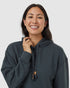 Tentree Women's TreeFleece Relaxed Hoodie - Forest River Green