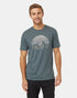 Tentree Men's Vintage Sunset T-Shirt - Urban Green Heather Ocean Air
